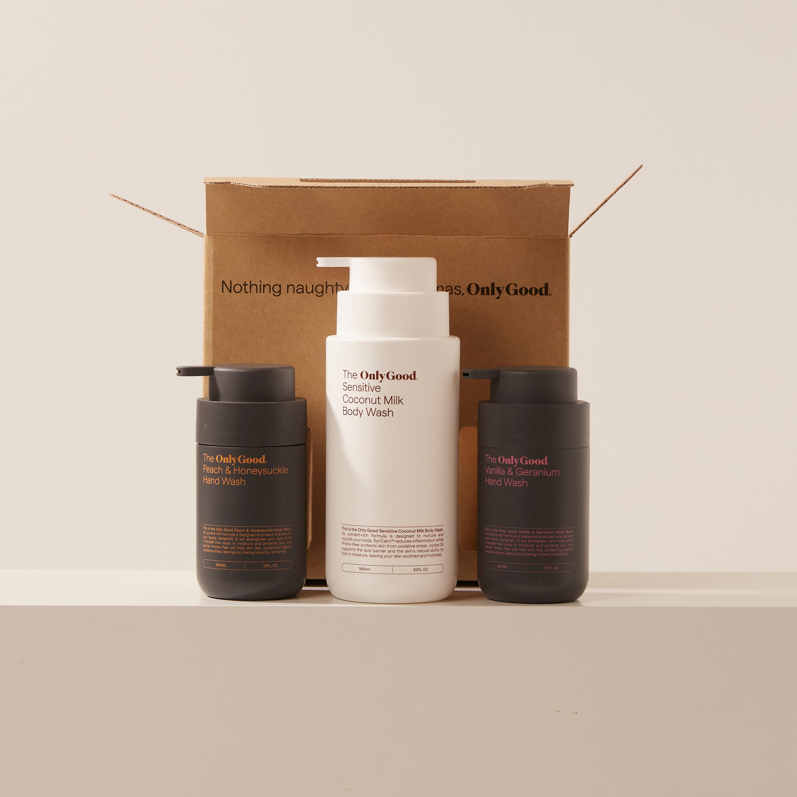 Only Good Hand & Body Wash Trio