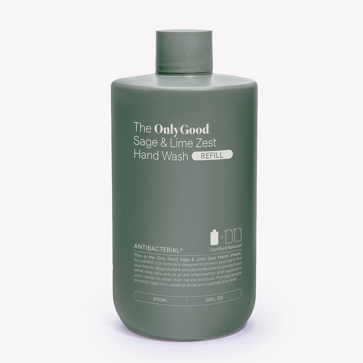 Only Good Sage & Lime Zest (Antibacterial) Hand Wash Refill 600mL