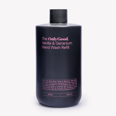 Only Good Vanilla & Geranium Hand Wash Refill 600ml